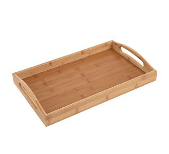ESTIA ΔΙΣΚΟΣ ΣΕΡΒΙΡΙΣΜΑΤΟΣ BAMBOO ESSENTIALS ΜΕ ΛΑΒΕΣ ΜΕΤΑΦΟΡΑΣ 44x29.5x5.5cm - 01-12953 Estia |  Εργαλεία Κουζίνας - Αξεσουάρ στο espiti