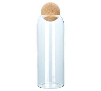 ESTIA ΔΟΧΕΙΟ ΑΠΟΘΗΚΕΥΣΗΣ ΓΥΑΛΙΝΟ 1300ml ΜΕ ΚΑΠΑΚΙ ΦΕΛΛΟΥ - 01-19624 Estia |  Εργαλεία Κουζίνας - Αξεσουάρ στο espiti