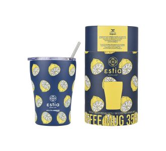 ESTIA ΘΕΡΜΟΣ COFFEE MUG SAVE THE AEGEAN 350ml CITRUS INFUSION - 01-22952 Estia |  Θερμός & Αξεσουάρ στο espiti
