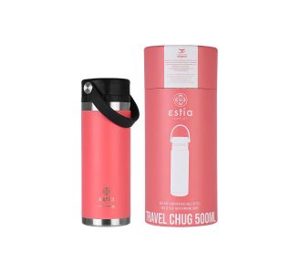 ESTIA ΘΕΡΜΟΣ TRAVEL CHUG SAVE THE AEGEAN 500ml FUSION CORAL - 01-17729 Estia |  Θερμός & Αξεσουάρ στο espiti