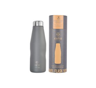 ESTIA ΘΕΡΜΟΣ TRAVEL FLASK SAVE THE AEGEAN 500ml FJORD GREY - 01-8550 Estia |  Θερμός & Αξεσουάρ στο espiti