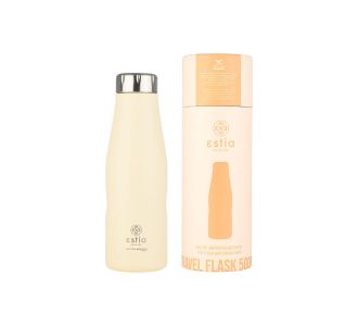 ESTIA ΘΕΡΜΟΣ TRAVEL FLASK SAVE THE AEGEAN 500ml LILY WHITE - 01-23430 Estia |  Θερμός & Αξεσουάρ στο espiti