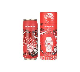 ESTIA ΘΕΡΜΟΣ TRAVEL CUP OLYMPIACOS BC EDITION TOGETHER WE FIGHT 500ml - 00-27100 Estia |  Θερμός & Αξεσουάρ στο espiti