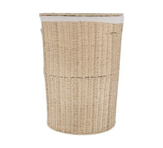 ESTIA ΚΑΛΑΘΙ ΑΠΛΥΤΩΝ BOTANICA 40x40x55cm ME ΕΣΩΤΕΡΙΚΗ ΕΠΕΝΔΥΣΗ & ΚΑΠΑΚΙ - 02-18740 Estia |  Αξεσουάρ Μπάνιου - διάφορα στο espiti