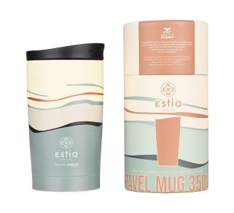 ESTIA ΘΕΡΜΟΣ TRAVEL MUG SAVE THE AEGEAN 350ml ECOZEN HORIZON - 01-25618 Estia |  Θερμός & Αξεσουάρ στο espiti