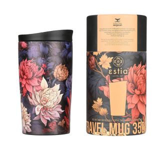 ESTIA ΘΕΡΜΟΣ TRAVEL MUG SAVE THE AEGEAN 350ml MIDNIGHT BLOSSOM - 01-25595 Estia |  Θερμός & Αξεσουάρ στο espiti