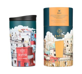 ESTIA ΘΕΡΜΟΣ TRAVEL MUG SAVE THE AEGEAN 350ml URBAN MYTHOS - 01-25601 Estia |  Θερμός & Αξεσουάρ στο espiti