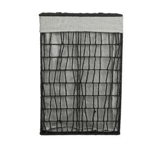 ESTIA ΚΑΛΑΘΙ ΑΠΛΥΤΩΝ NEST 37x22x55cm 2 ΘΕΣΕΩΝ ΜΑΥΡΟ - 02-28077 Estia |  Αξεσουάρ Μπάνιου - διάφορα στο espiti