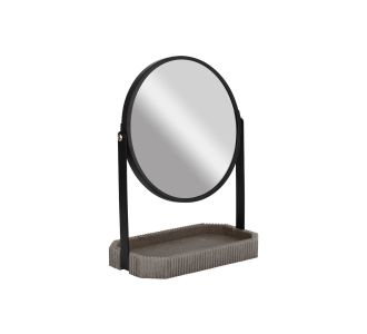 ESTIA ΚΑΘΡΕΦΤΗΣ ΕΠΙΤΡΑΠΕΖΙΟΣ WIRE ME ΒΑΣΗ ΡΗΤΙΝΗΣ 17.5x10x24cm - 02-27834 Estia |  Αξεσουάρ Μπάνιου - διάφορα στο espiti