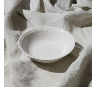 ESTIA ΜΠΟΛ ATHÉNÉE ΠΟΡΣΕΛΑΝΙΝΟ ΑΝΑΓΛΥΦΟ 16.5cm WHITE - 07-13509 Estia |  Πιάτα-Μπωλ στο espiti