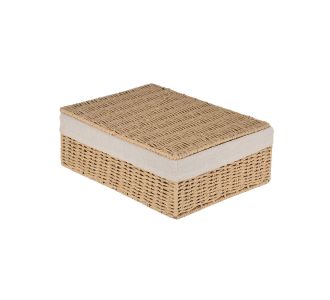 ESTIA ΚΟΥΤΙ ΑΠΟΘΗΚΕΥΣΗΣ & ΟΡΓΑΝΩΣΗΣ BOTANICA 32x24x12cm ΜΕ ΕΣΩΤΕΡΙΚΗ ΕΠΕΝΔΥΣΗ & ΚΑΠΑΚΙ - 02-18849 Estia |  Αξεσουάρ Μπάνιου - διάφορα στο espiti