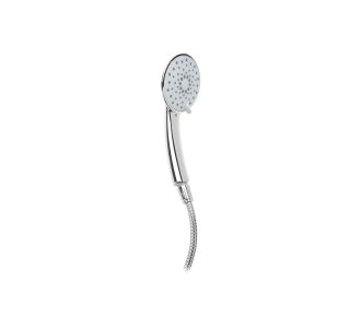 ESTIA ΚΕΦΑΛΗ ΝΤΟΥΣ ΧΡΩΜΙΟΥ 10.5cm ΜΕ 5 ΛΕΙΤΟΥΡΓΙΕΣ ΡΟΗΣ & ΣΠΙΡΑΛ ΑΝΟΔΕΙΔΩΤΟ 1.5m - 02-23843 Estia |  Σετ Μπάνιου στο espiti