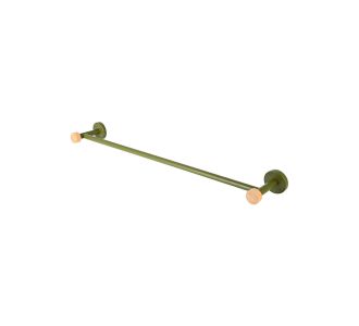 ESTIA ΠΕΤΣΕΤΟΘΗΚΗ ΕΠΙΤΟΙΧΙΑ OLIVE SERIES  ΜΟΝΗ ΜΕΤΑΛΛΙΚΗ/BAMBOO 9x65.4x5.2 ΛΑΔΙ - 02-14810 Estia |  Αξεσουάρ Μπάνιου - διάφορα στο espiti