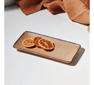 ESTIA ΠΙΑΤΕΛΑ ΟΡΘΟΓΩΝΙΑ TERRA ΠΟΡΣΕΛΑΝΙΝΗ 21x10.5cm SALMON - 07-15992 Estia |  Πιάτα-Μπωλ στο espiti