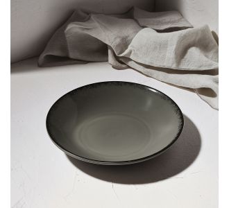 ESTIA ΠΙΑΤΟ ΒΑΘΥ PEARL ΠΟΡΣΕΛΑΝΙΝΟ 23cm GREY - 07-16388 Estia |  Πιάτα-Μπωλ στο espiti