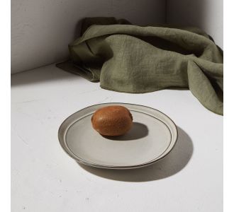 ESTIA ΠΙΑΤΟ ΡΗΧΟ DELINE STONEWARE 21cm DOVE - 07-24529 Estia |  Πιάτα-Μπωλ στο espiti