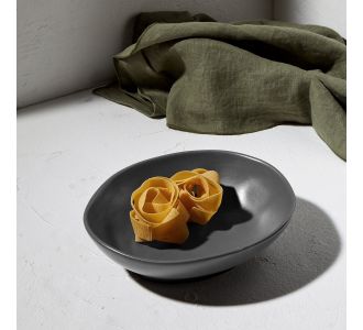 ESTIA ΠΙΑΤΟ ΒΑΘΥ MARE STONEWARE 22cm GRAPHITE - 07-20613 Estia |  Πιάτα-Μπωλ στο espiti
