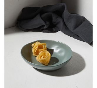 ESTIA ΠΙΑΤΟ ΒΑΘΥ MARE STONEWARE 22cm TEAL - 07-20521 Estia |  Πιάτα-Μπωλ στο espiti