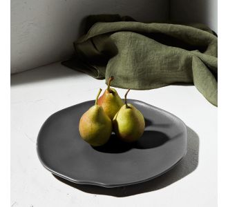 ESTIA ΠΙΑΤΟ ΡΗΧΟ MARE STONEWARE 27cm GRAPHITE - 07-20590 Estia |  Πιάτα-Μπωλ στο espiti