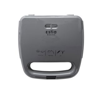 ESTIA ΤΟΣΤΙΕΡΑ AROMA GREY 2 ΘΕΣΕΩΝ 750w ΓΚΡΙ - 06-10010 Estia |  Ηλεκτρικές Συσκευές στο espiti