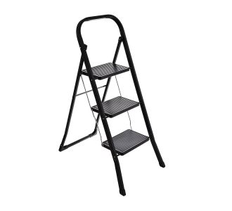 ESTIA ΣΚΑΛΟΣΚΑΜΠΟ NEO BLACK ΜΕ 3 ΣΚΑΛΙΑ 46x71x105cm - 04-14711 Estia |  Σκαμπώ στο espiti