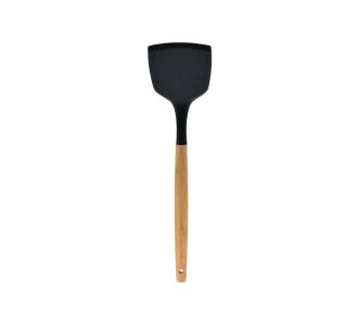 ESTIA ΣΠΑΤΟΥΛΑ BAMBOO ESSENTIALS ΣΙΛΙΚΟΝΗΣ ΜΑΥΡΗ - 01-14629 Estia |  Είδη Σερβιρίσματος στο espiti