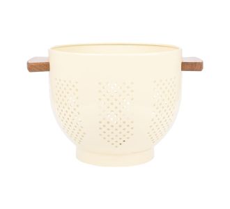 ESTIA ΣΟΥΡΩΤΗΡΙ ΖΥΜΑΡΙΚΩΝ ALLURE ΑΝΟΞΕΙΔΩΤΟ 22cm ΜΕ ΞΥΛΙΝΕΣ ΛΑΒΕΣ IVORY - 01-23850 Estia |  Εργαλεία Κουζίνας - Αξεσουάρ στο espiti