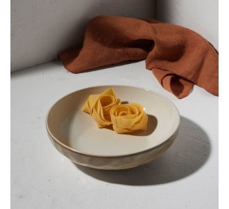 ESTIA ΣΑΛΑΤΙΕΡΑ VIGNETTE STONEWARE 26cm IVORY - 07-24345 Estia |  Πιάτα-Μπωλ στο espiti