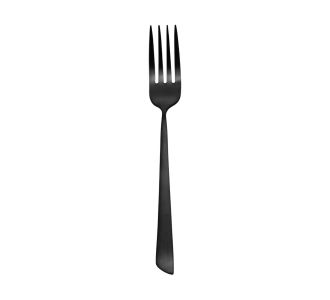 ESTIA ΠΙΡΟΥΝΙ ΦΑΓΗΤΟΥ EDGE BLACK ΑΝΟΞΕΙΔΩΤΟ ΑΤΣΑΛΙ 18/0 ΜΑΥΡΟ MAT - 01-29135 Estia |  Μαχαιροπήρουνα στο espiti