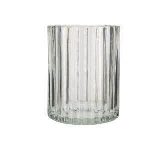 ESTIA ΠΟΤΗΡΑΚΙ ΜΠΑΝΙΟΥ ALIVIO ΓΥΑΛΙΝΟ ΑΝΑΓΛΥΦΟ 7.8x10cm ΔΙΑΦΑΝΟ - 02-28848 Estia |  Αξεσουάρ Μπάνιου - διάφορα στο espiti