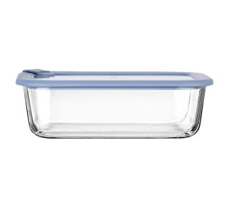 ESTIA ΦΑΓΗΤΟΔΟΧΕΙΟ COLORSEAL ΓΥΑΛΙΝΟ 1520ml 23.5x17.8x7.6cm ΜΕ ΚΑΠΑΚΙ ΣΙΛΙΚΟΝΗΣ ΜΠΛΕ - 01-26547 Estia |  Εργαλεία Κουζίνας - Αξεσουάρ στο espiti