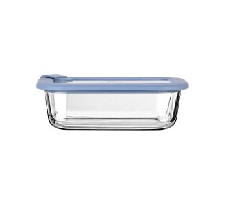 ESTIA ΦΑΓΗΤΟΔΟΧΕΙΟ COLORSEAL ΓΥΑΛΙΝΟ 640ml 18.9x14.5x6.7 ΜΕ ΚΑΠΑΚΙ ΣΙΛΙΚΟΝΗΣ ΜΠΛΕ - 01-26523 Estia |  Εργαλεία Κουζίνας - Αξεσουάρ στο espiti