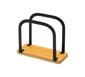 ESTIA ΧΑΡΤΟΠΕΤΣΕΤΟΘΗΚΗ BAMBOO ESSENTIALS ΟΡΘΙΑ ΜΕΤΑΛΛΙΚΗ ΜΑΥΡΗ - 01-13172 Estia |  Εργαλεία Κουζίνας - Αξεσουάρ στο espiti