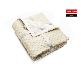 ΚΟΥΒΕΡΤΑ ΚΟΥΝΙΑΣ soft plus FLEECE 110X140 PIERRE CARDIN TOPPY BEIGE |  Βρεφικές Κουβέρτες στο espiti