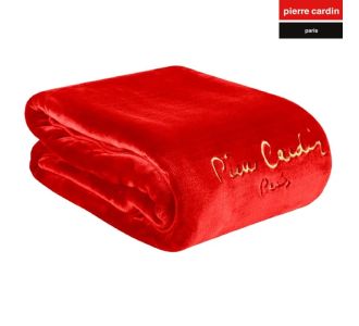 ΚΟΥΒΕΡΤΑ ΜΟΝΗ 160X240 PIERRE CARDIN NANCY 545 RED(34) |  Κουβέρτες Βελουτέ Μονές στο espiti