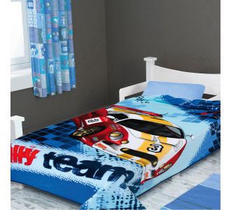 ΚΟΥΒΕΡΤΑ ΙΣΠΑΝΙΑΣ ΜΟΝΗ 160X220 BELPLA STER 232  BLUE |  Κουβέρτες Παιδικές στο espiti