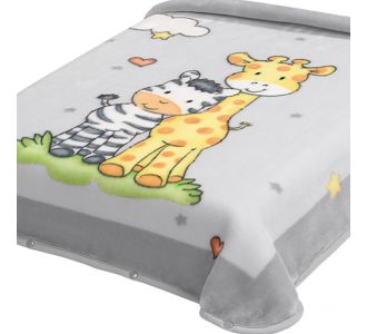 ΚΟΥΒΕΡΤΑ ΙΣΠΑΝΙΑΣ ΑΓΚΑΛΙΑΣ 80X110 BELPLA STER 637 GREY |  Βρεφικές Κουβέρτες στο espiti