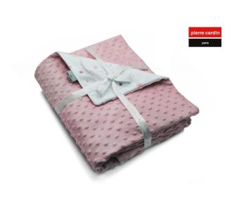 ΚΟΥΒΕΡΤΑ ΑΓΚΑΛΙΑΣ soft plus FLEECE 80X110 PIERRE CARDIN TOPPY PINK |  Βρεφικές Κουβέρτες στο espiti