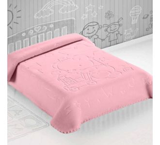 ΚΟΥΒΕΡΤΑ ΙΣΠΑΝΙΑΣ ΑΓΚΑΛΙΑΣ 80X110 BELPLA STER 521 PINK |  Βρεφικές Κουβέρτες στο espiti