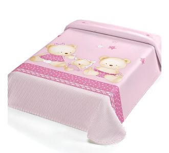 ΚΟΥΒΕΡΤΑ ΙΣΠΑΝΙΑΣ ΚΟΥΝΙΑΣ 110X140 BELPLA STER 663 PINK |  Βρεφικές Κουβέρτες στο espiti