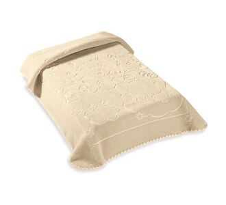 ΚΟΥΒΕΡΤΑ ΙΣΠΑΝΙΑΣ ΑΓΚΑΛΙΑΣ 80X110 BELPLA STER 520 BEIGE |  Βρεφικές Κουβέρτες στο espiti
