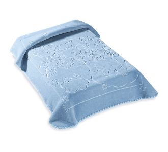 ΚΟΥΒΕΡΤΑ ΙΣΠΑΝΙΑΣ ΑΓΚΑΛΙΑΣ 80X110 BELPLA STER 520 BLUE |  Βρεφικές Κουβέρτες στο espiti