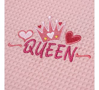 ΚΟΥΒΕΡΤΑ ΠΙΚΕ ΑΓΚΑΛΙΑΣ 80X110 ADAM HOME QUEEN OPAL ROSE |  Βρεφικές Κουβέρτες στο espiti