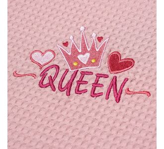 ΚΟΥΒΕΡΤΑ ΠΙΚΕ ΑΓΚΑΛΙΑΣ 80X110 ADAM HOME QUEEN OPAL ROSE |  Βρεφικές Κουβέρτες στο espiti