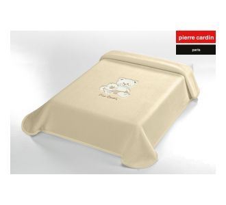 ΚΟΥΒΕΡΤΑ ΚΟΥΝΙΑΣ 110Χ140 PIERRE CARDIN (560) BEIGE |  Βρεφικές Κουβέρτες στο espiti