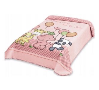 ΚΟΥΒΕΡΤΑ ΙΣΠΑΝΙΑΣ ΚΟΥΝΙΑΣ 110X140 BELPLA STER 636 PINK |  Βρεφικές Κουβέρτες στο espiti