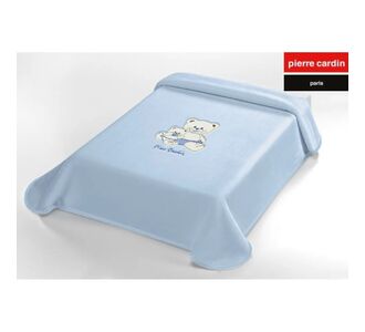 ΚΟΥΒΕΡΤΑ ΑΓΚΑΛΙΑΣ 80Χ110 PIERRE CARDIN (560) BLUE |  Βρεφικές Κουβέρτες στο espiti