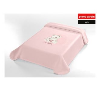 ΚΟΥΒΕΡΤΑ ΑΓΚΑΛΙΑΣ 80Χ110 PIERRE CARDIN (560) PINK |  Βρεφικές Κουβέρτες στο espiti