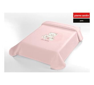 ΚΟΥΒΕΡΤΑ ΑΓΚΑΛΙΑΣ 80Χ110 PIERRE CARDIN (560) PINK |  Βρεφικές Κουβέρτες στο espiti