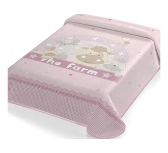 ΚΟΥΒΕΡΤΑ ΙΣΠΑΝΙΑΣ ΑΓΚΑΛΙΑΣ 80X110 BELPLA STER 664 PINK |  Βρεφικές Κουβέρτες στο espiti
